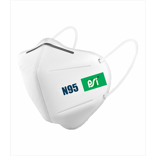 N95 Face Mask - White Color, Unisex Design | Anti Pollution & Medical Purpose Usage
