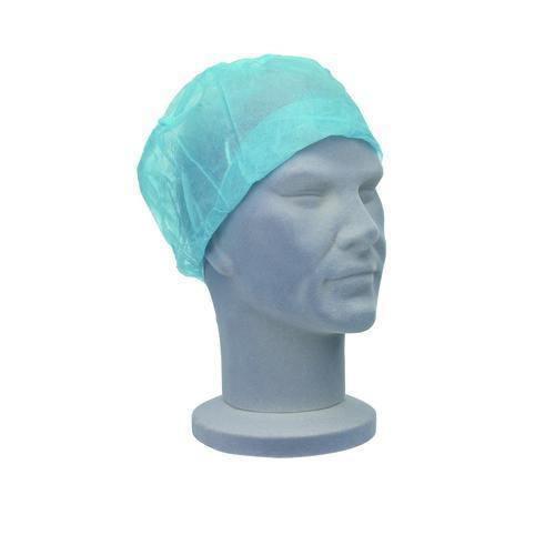 Disposable Surgeons Cap - Medical Grade Polypropylene | Blue Color, Disposable Design, Ideal for Surgical Environments, Comfortable Fit