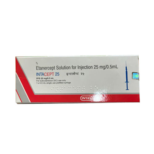 Liquid 25 Mg Etanercept Solution For Injection