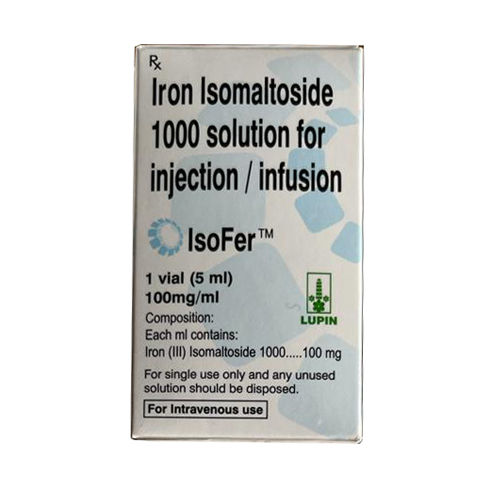 Iron Isomaltoside 1000 Solution For Injection