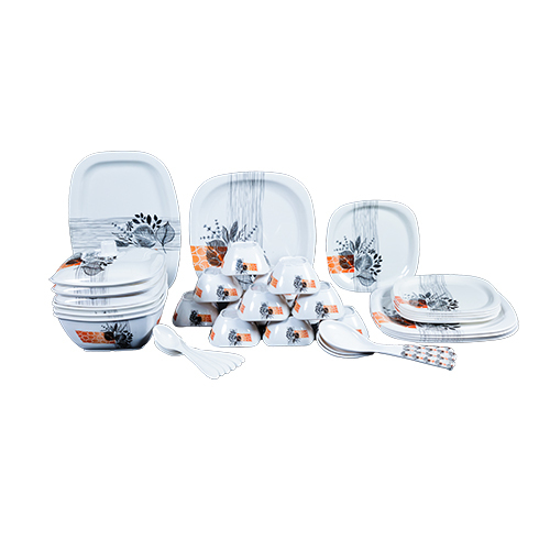 Fortune Luxury Dinner Set - Color: White