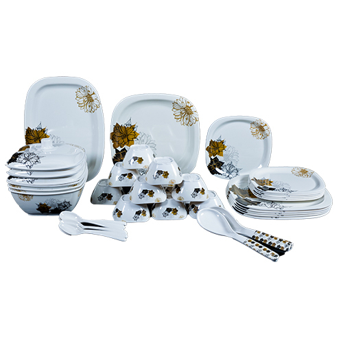 Prism Luxury Dinner Set - Color: White