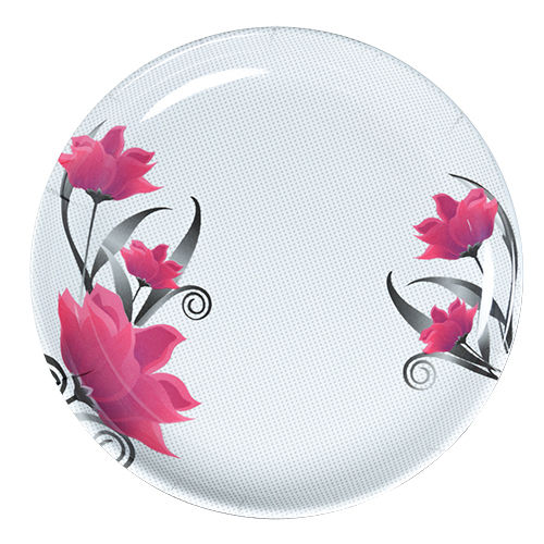 White 10 Inch Family Light Serires Dinner Plate