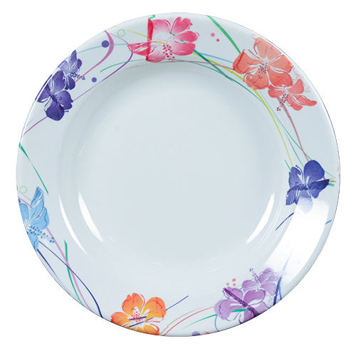 White 10 Inch Shariff Soup Plate