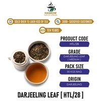 Hankow's Darjeeling Leaf Tea Broken (htl 28) - Herbal Leaf Tea, Dried  , Zero Sugar, Fresh Taste, 12 Months Shelf Life, Rich In Antioxidants