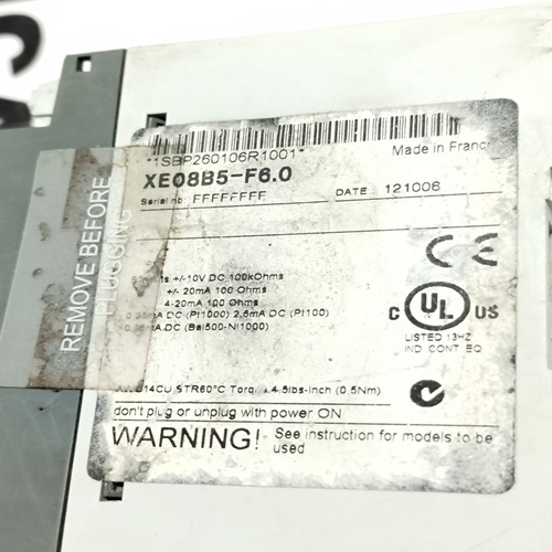 ABB XE08B5-F6.0 (1SBP260106R1001) PLC MODULE