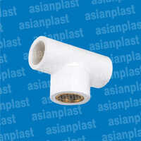 Upvc Brass Fittings Tee - Color: White
