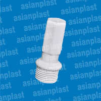 Upvc Long Plug - 1/2 Inch, Thickness 3-5mm | Durable White Material, Customizable Working Pressure