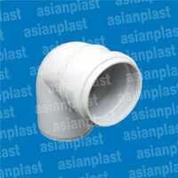 Swr Pipe Bend - Pvc Material, Lengths Of 75 & 110 Millimeters, Grey Color