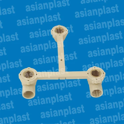 CPVC Mixer Adaptor Brass 3 In 1 Asian Plast