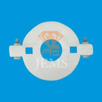 4 Inch Pvc Submersible Bore Cap - Plastic Material, 4 Inch Size, White Color | Durable Design For Submersible Applications