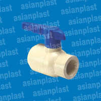 Asianplast Cpvc Long Handle Ball Valve - 1/2" To 2" Size | Yellow Cpvc Material, Durable Performance