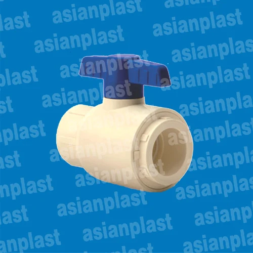 Asianplast CPVC Ball Valve - CPVC, 1/2" to 2", Yellow | Durable Design, Leak Resistant, Effortless Operation