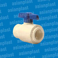 Asianplast Cpvc Ball Valve - Cpvc, 1/2" To 2", Yellow | Durable Design, Leak Resistant, Effortless Operation