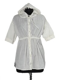 Cotton Quilted Screen Print Short Jacket