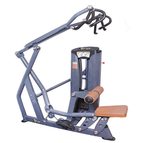 Heavy-Duty Commercial Grade Lat Pull Down Machine - Seat Color: Red