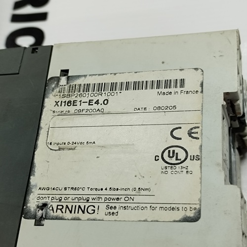 ABB XI16E1-E4.0 (1SBP260100R1001) PLC MODULE