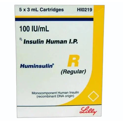 Huminsulin R Injection (Insulin Human 100 IU-ML)