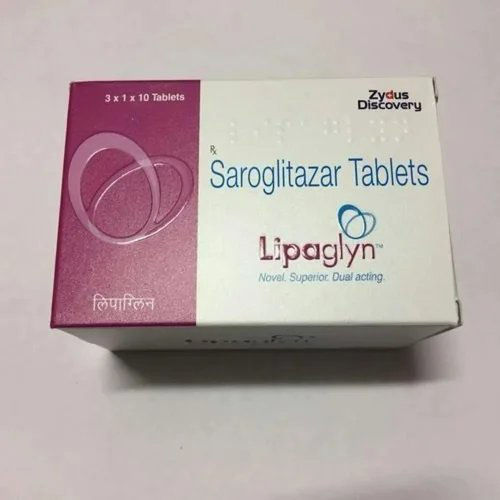 Saroglitazar Tablet 4mg (Lipaglyn Tablets)