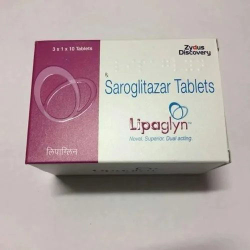 Saroglitazar Tablet 4mg (Lipaglyn Tablets) General Medicines