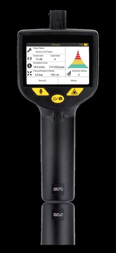 Ultrasonic Leak Detector - Features: High Accuracy