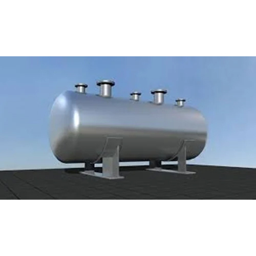 Grey Chemical Storage Tanks