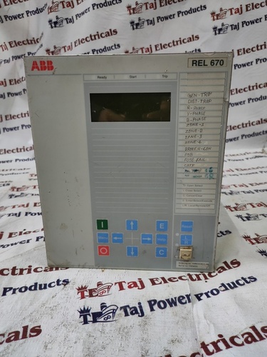 Abb Rel295-010 Protection Relay - Color: Grey