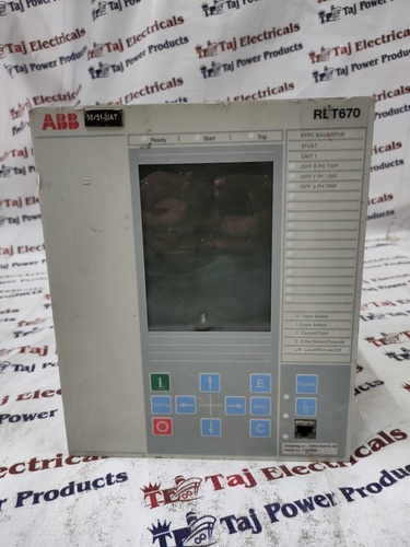 Abb Ret6704200883263-030 Protection Relay - Ambient Temperature: Not Visible In The Image