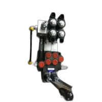 Hydraulic Mobile Control Valve - Black, 220V High Temperature Power | Durable Hydraulic Performance