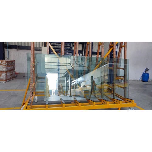 Transparent Plain Door Toughened Glass