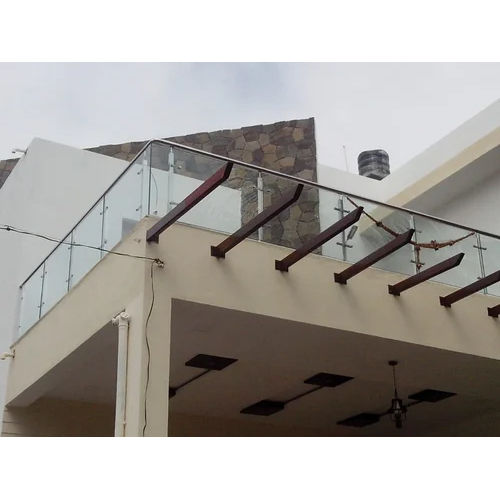 Transparent Glass Balcony Railing