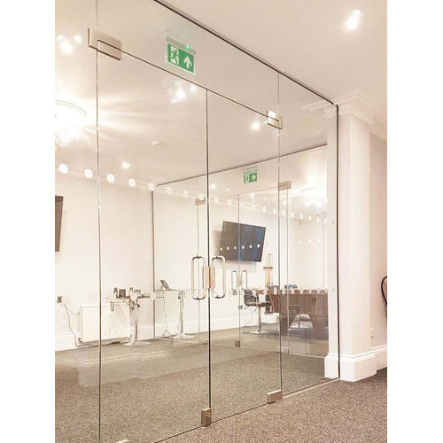 Transparent Showroom Glass Door