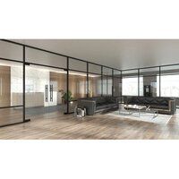 Aluminum Glass Office Partition