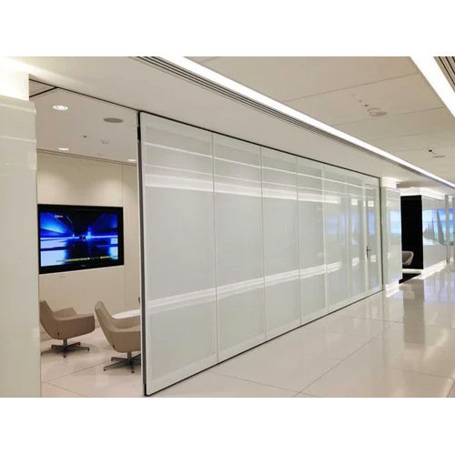 Sand Blasted Partition Glass