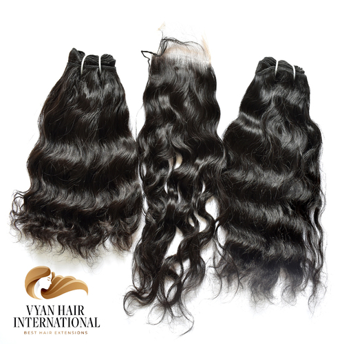 Quality Human Hair Bundles With Frontal Closure Brazilian Hair Bundles
