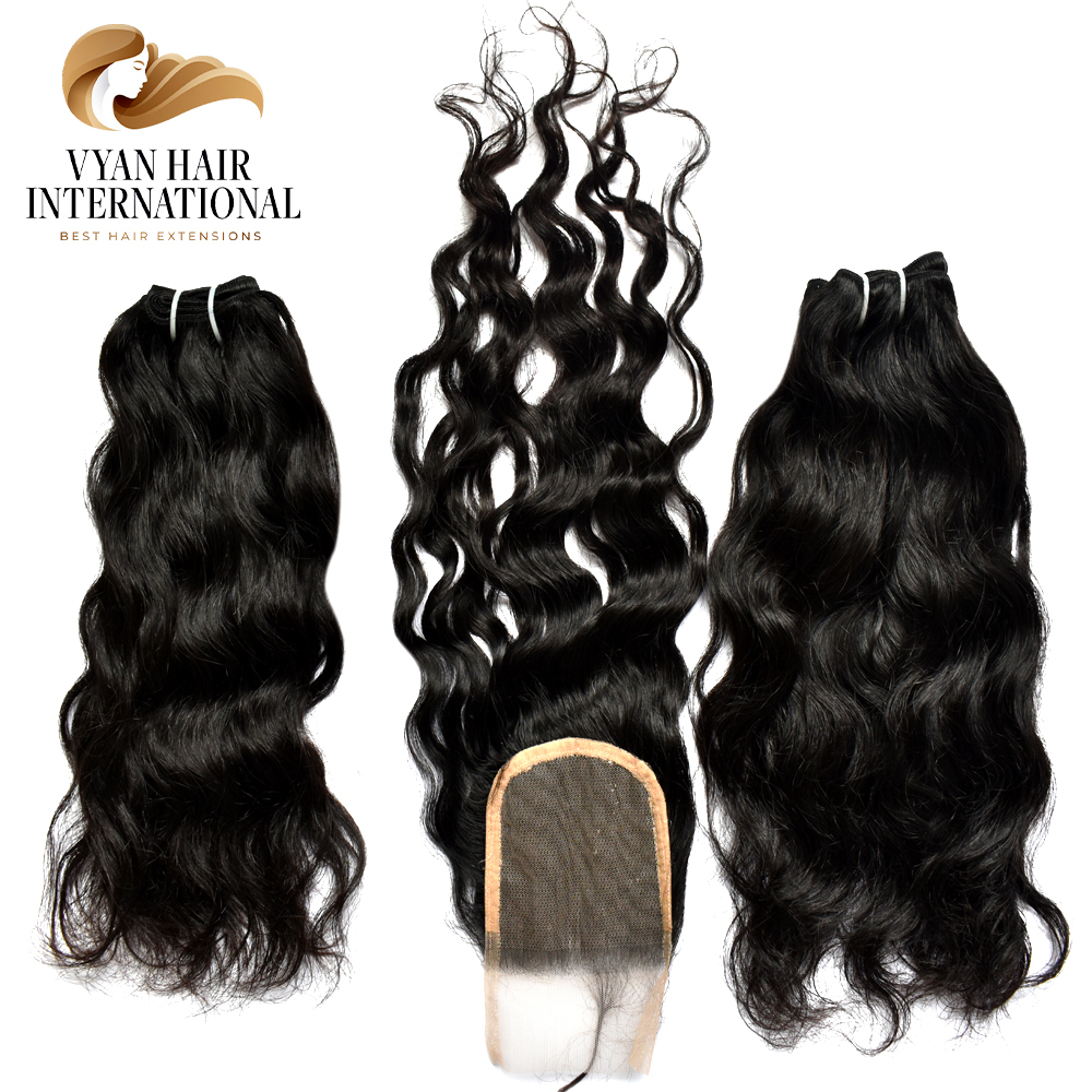 Quality Human Hair Bundles With Frontal Closure Brazilian Hair Bundles