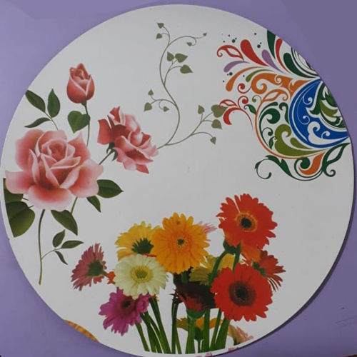 Paper Plate Flower Raw Material