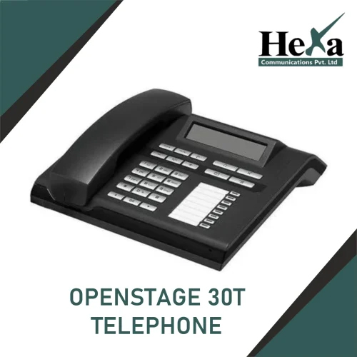 Black Openstage 30T Telephone