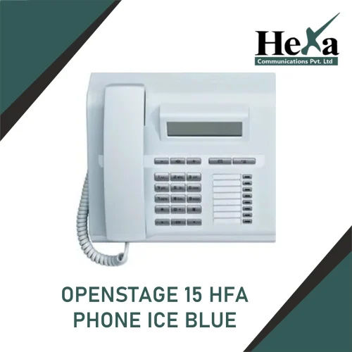 White Openstage 15 Hfa Phones