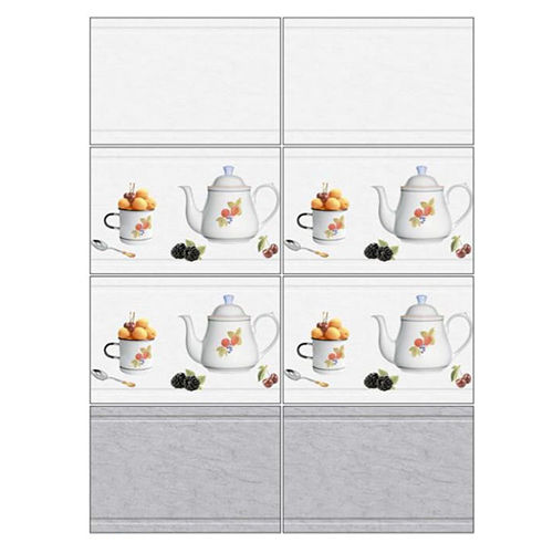 Multi Color 12X18 Kitchen Ceramic Tiles