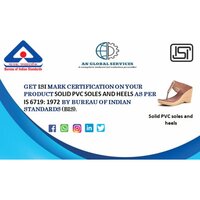 Solid Pvc Soles And Heels Isi Certification