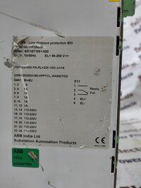 ABB REL6704201071001-020 PROTECTION RELAY