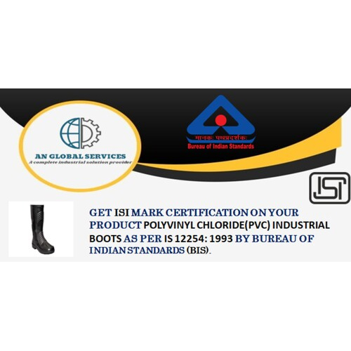Polyvinyl chloride (PVC) industrial boots ISI Certification