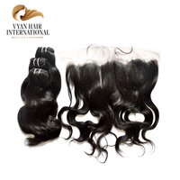 Remy Brazilian Hair Lace Front Wig Human Hair Lace Frontal Closure Vietnam Curly Virgin Hair Bundles