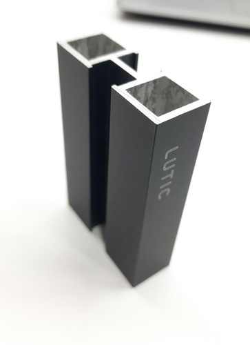 16x45 Devider Profile Aluminum - 16x45 mm, Customizable Finishes, Durable and Lightweight, Anodized Surface Treatment, Versatile Use for Partitioning and Support