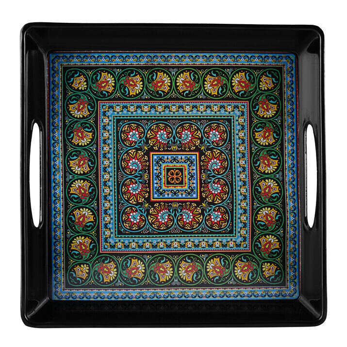 Melamine Square Tray - 2 No