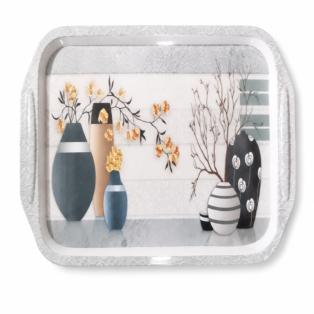 Melamine Luxury Trays - 6 No