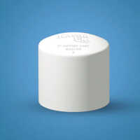 UPVC End Cap - 1/2-3 Inch, White Color | ASTM Compliant, Durable Seal for Plumbing Applications, 1-Year Warranty
