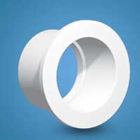 Upvc Reducing Bush - 3/4-2 Inch Size Range, White Color | Astm Standard, 1-year Warranty, Durable Material