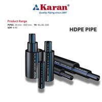 40Mm Hdpe Water Pipe - Color: Black